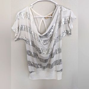 Sparkle Slouch Top